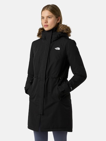 Parka mi-saison 'Zaneck' THE NORTH FACE en noir : devant