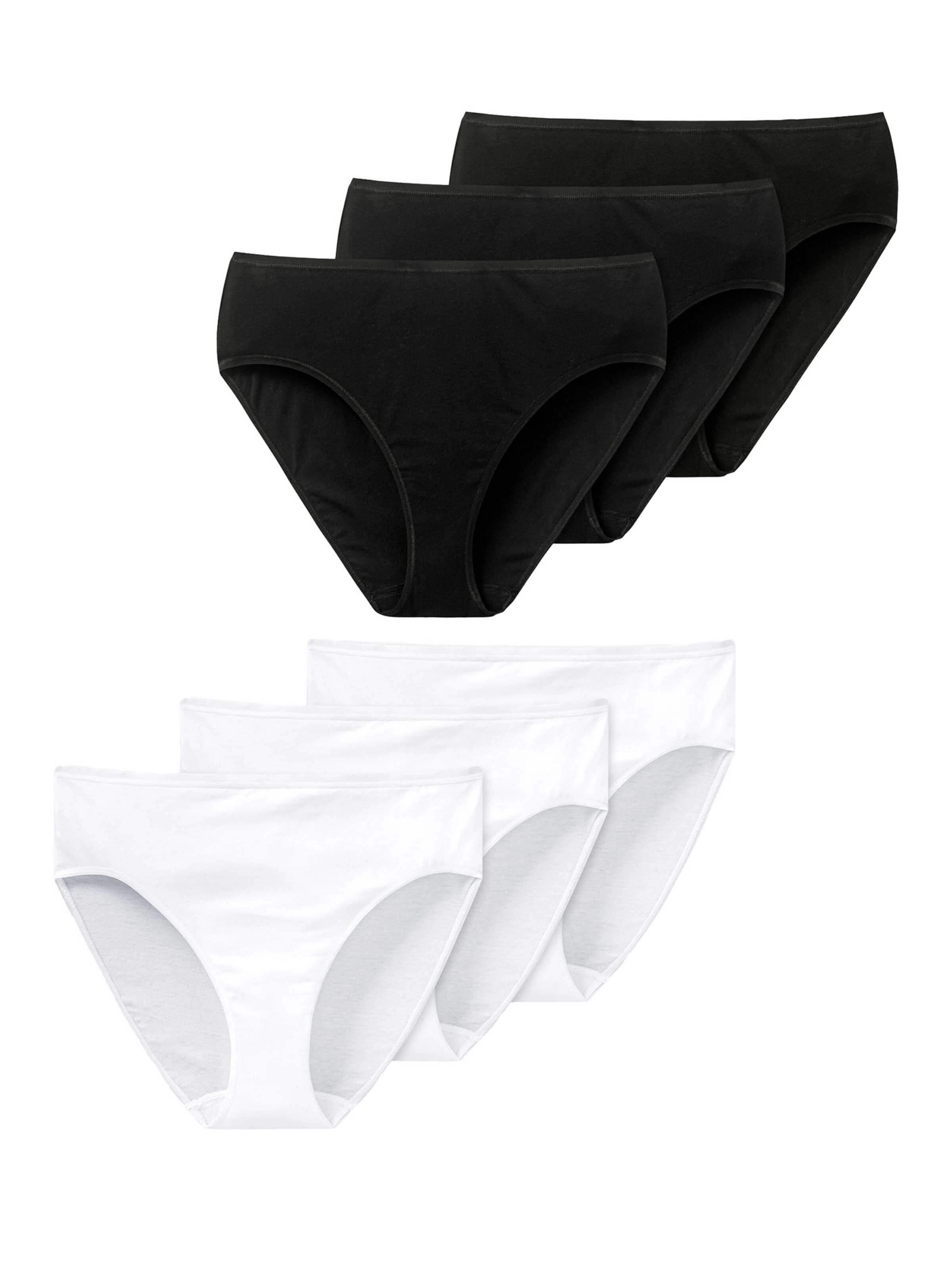 SCHIESSER Slip &#x27;Essentials&#x27; in Zwart: voorkant