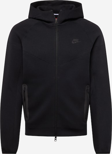 Nike Sportswear Суичъри с качулка 'TCH FLC' в черно, Преглед на продукта