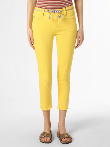 Anna Montana Pants 'Florida' in Yellow: front