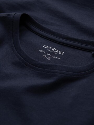 T-Shirt Ombre en bleu