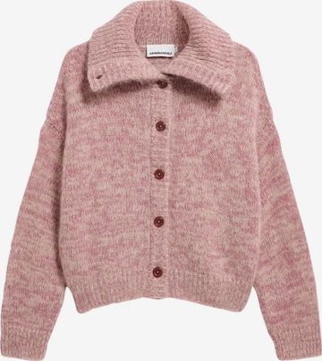 ARMEDANGELS Strickjacke MOULINÉ BRUSHED in Mischfarben: Vorderseite