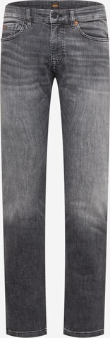 BOSS Regular Jeans 'Delaware' in Grey: front