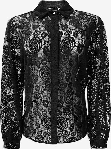 Liberte Essentiel Shirt ' LACY ' in Black: front