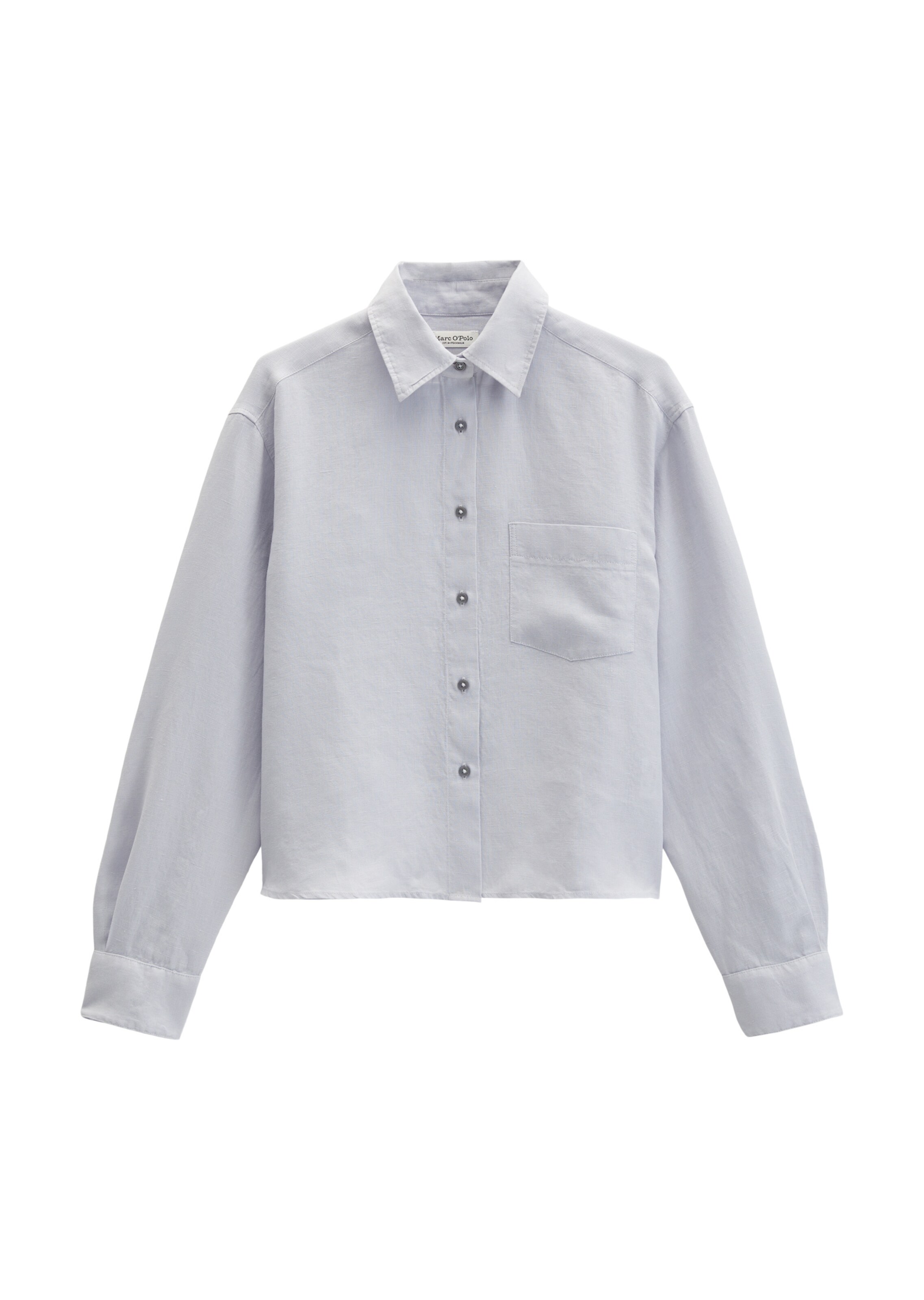 Marc O'Polo Bluse in Blau: Vorderseite