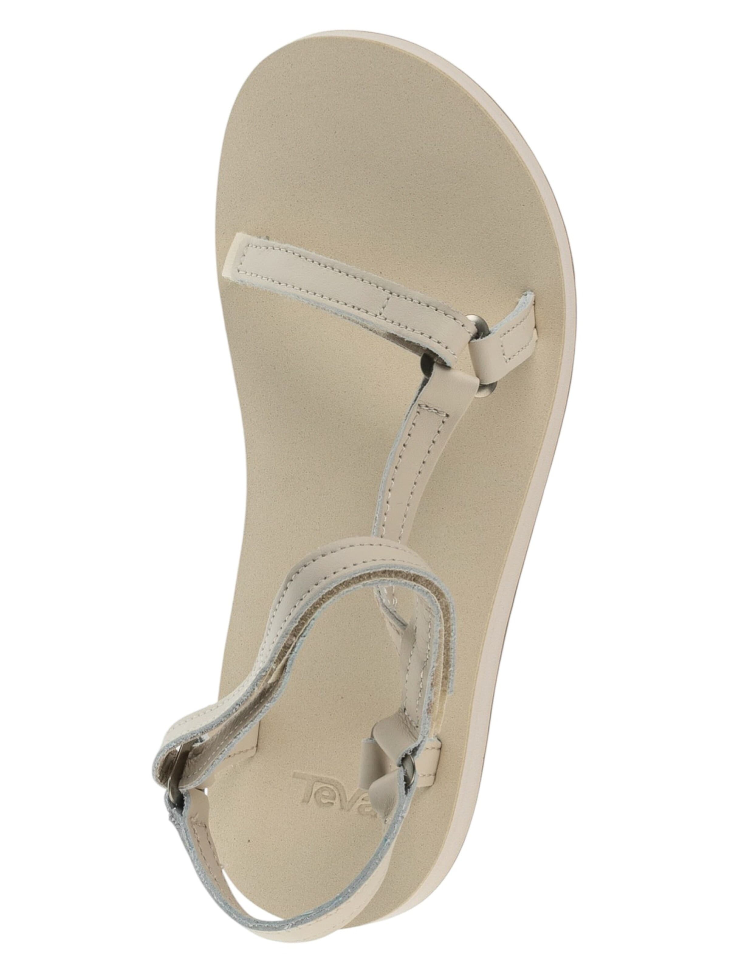 TEVA Strap sandal 'Teva W Original Universal Slim Leather Sandals' in Beige