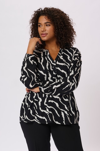 KAFFE CURVE - Blusa 'KCmirta' em preto