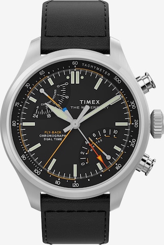 Montre à affichage analogique 'Waterbury Ace Fly-Back' TIMEX en noir : devant