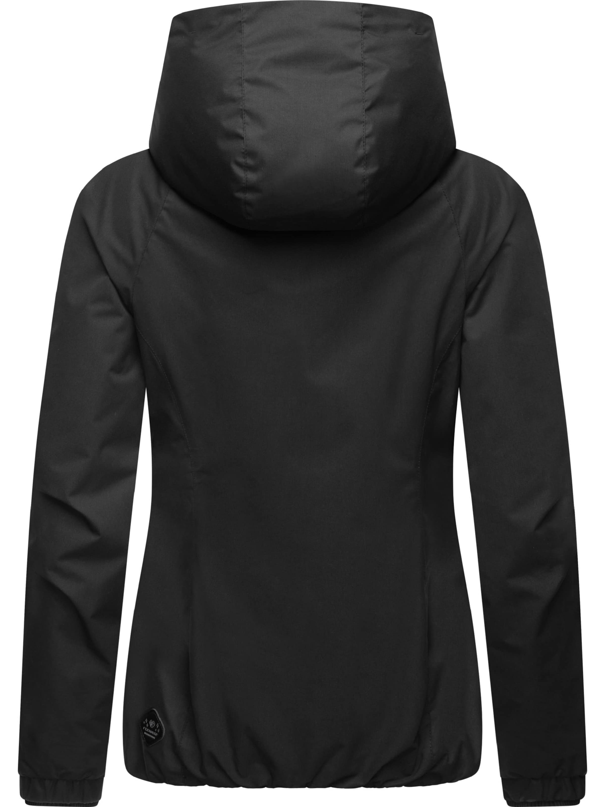 Ragwear Funkcionalna jakna 'Dizzie' | črna barva