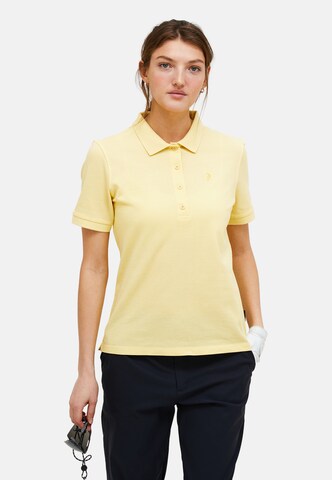 T-shirt PEAK PERFORMANCE en orange : devant