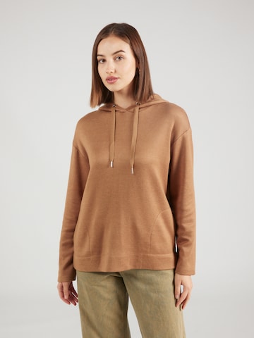 s.Oliver Sweatshirt in Bruin: voorkant