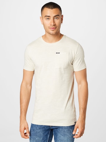 T-Shirt GARCIA en beige : devant