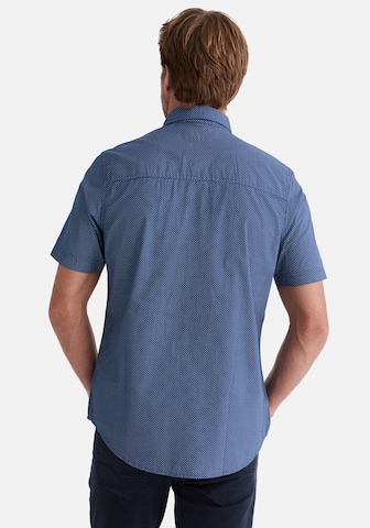 Coupe regular Chemise 'Hudson' Stooker Men en bleu