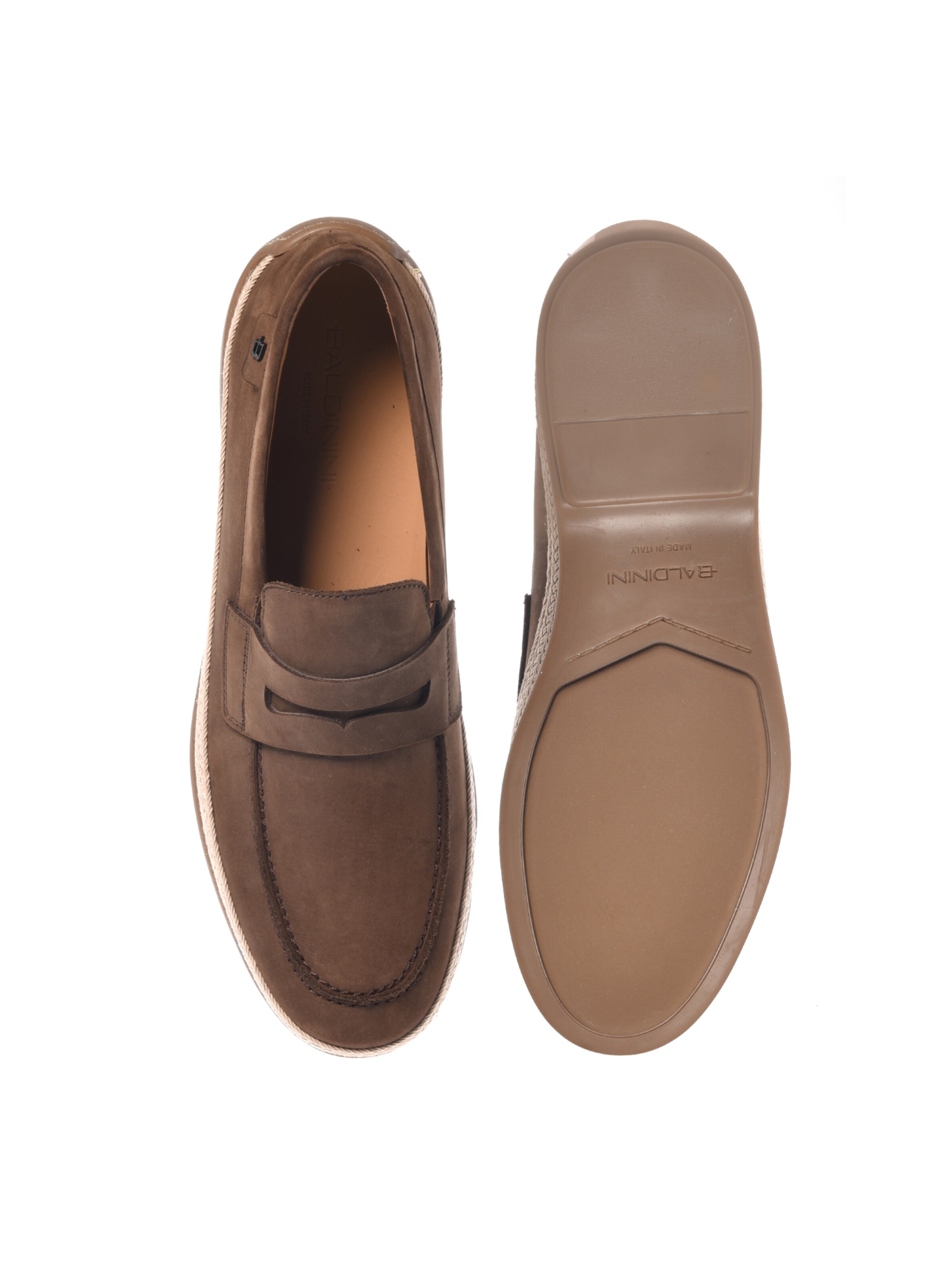 BALDININI Mocassins in Bruin