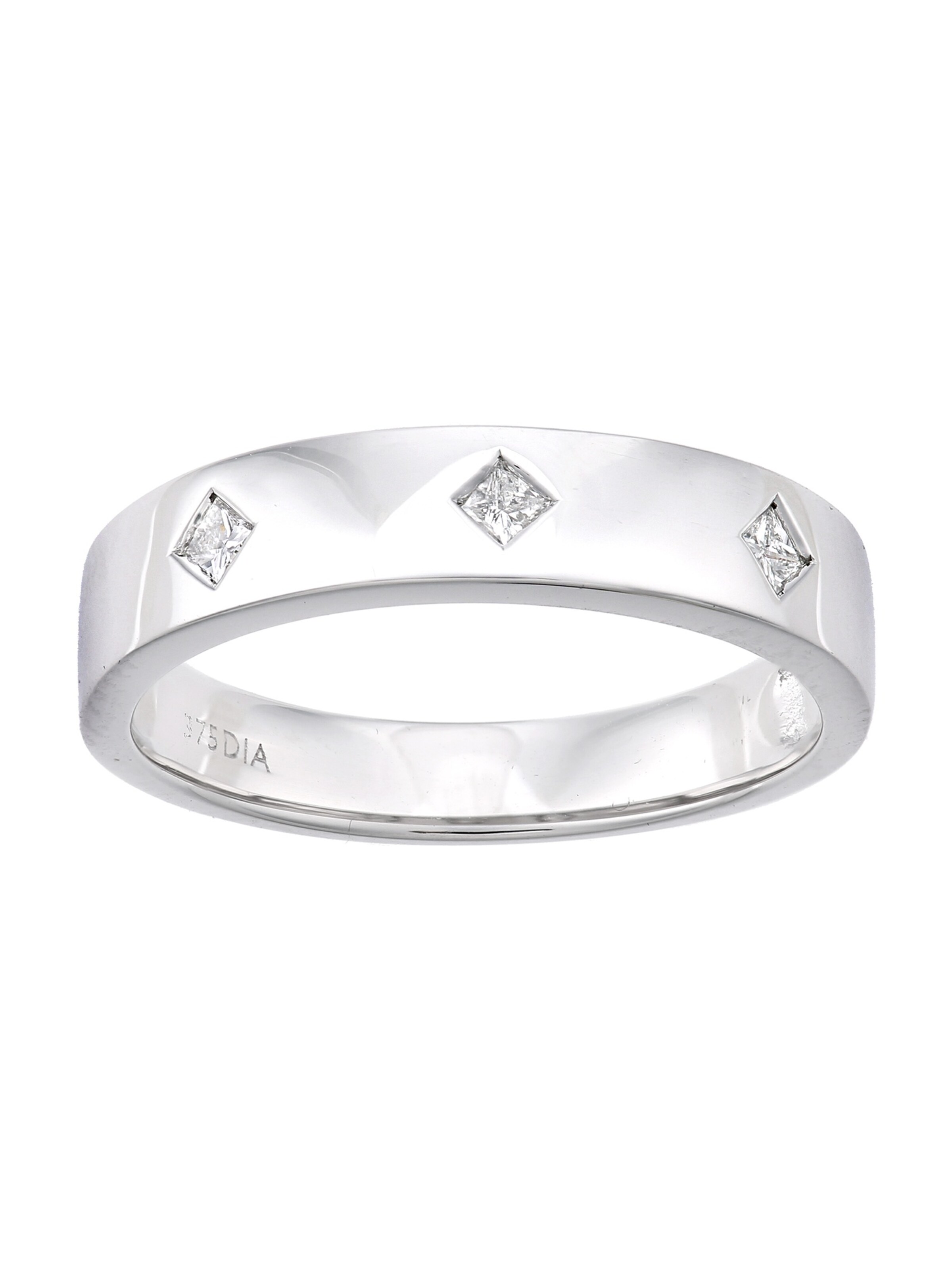 DIAMANT LETERNEL Ring in Silver: front