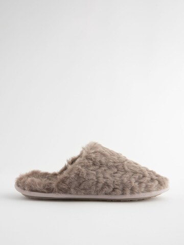 Pantoufle Next en marron