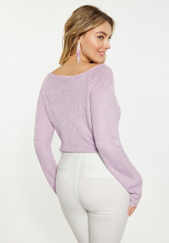 faina Sweater in Purple