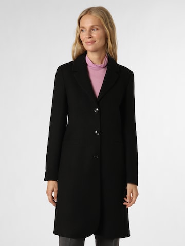 apriori Between-Seasons Coat in Black: front