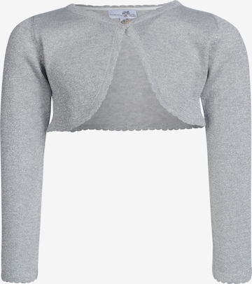 happy girls Knit cardigan in Silver: front