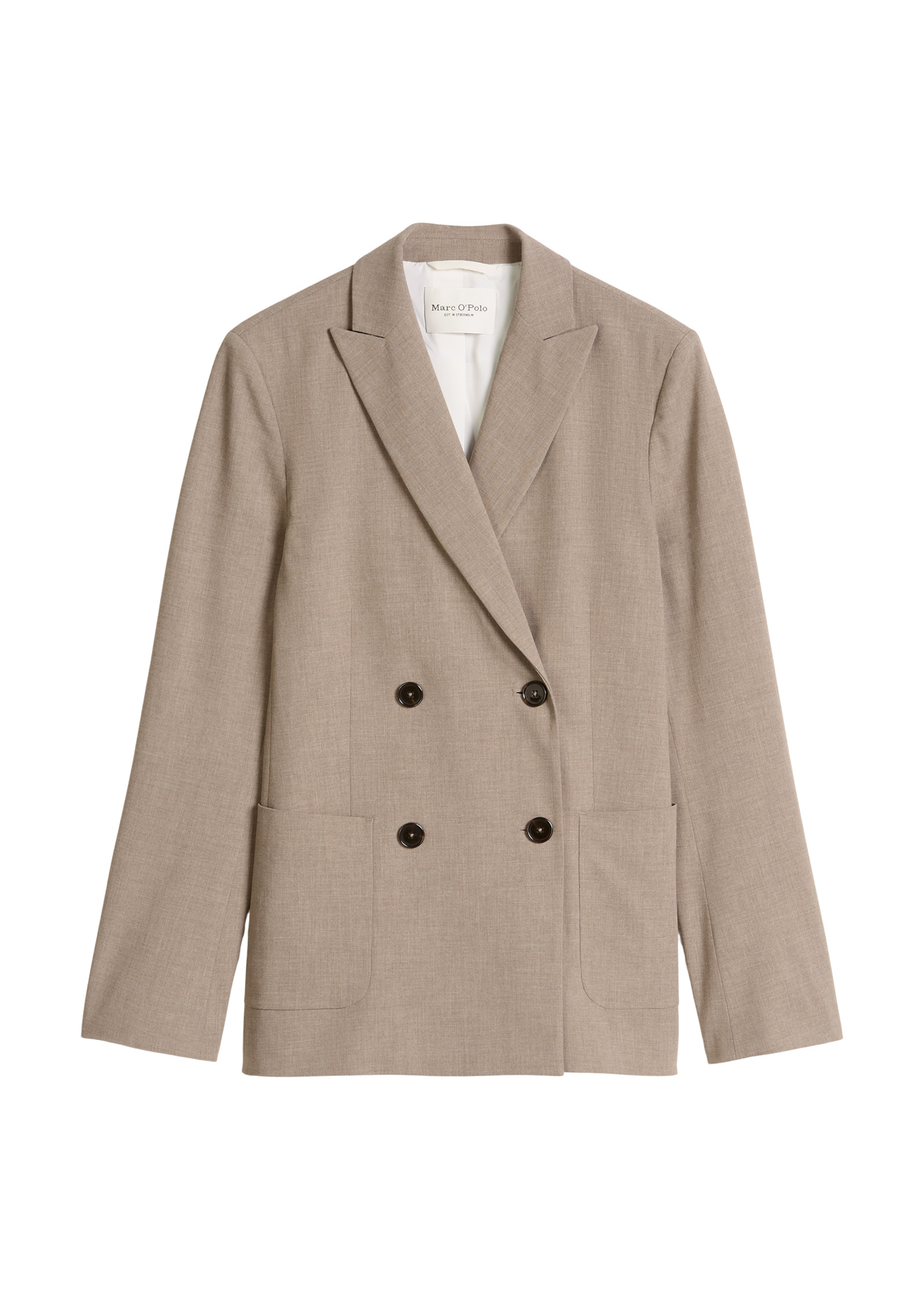 Marc O'Polo Blazer in Brown: front