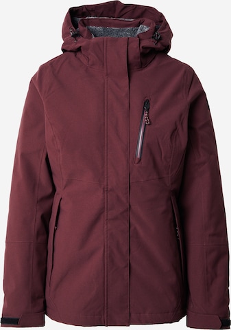 KILLTECOutdoor jakna - crvena boja: prednji dio