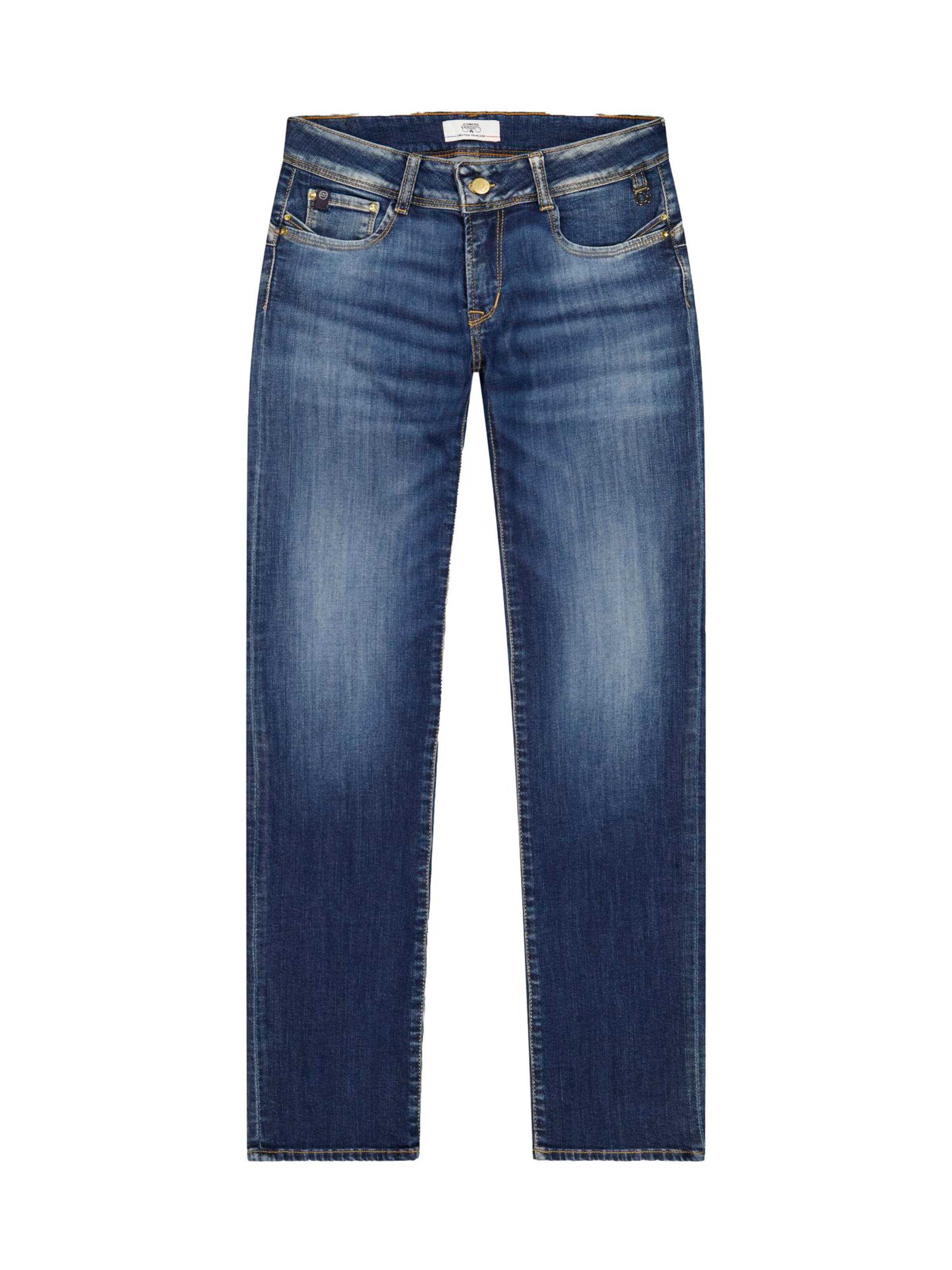 Le Temps Des Cerises Regular Jeans in Blue: front