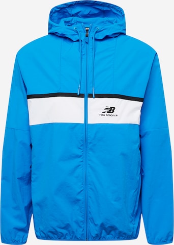 new balance Training Jacket in Blue: front
