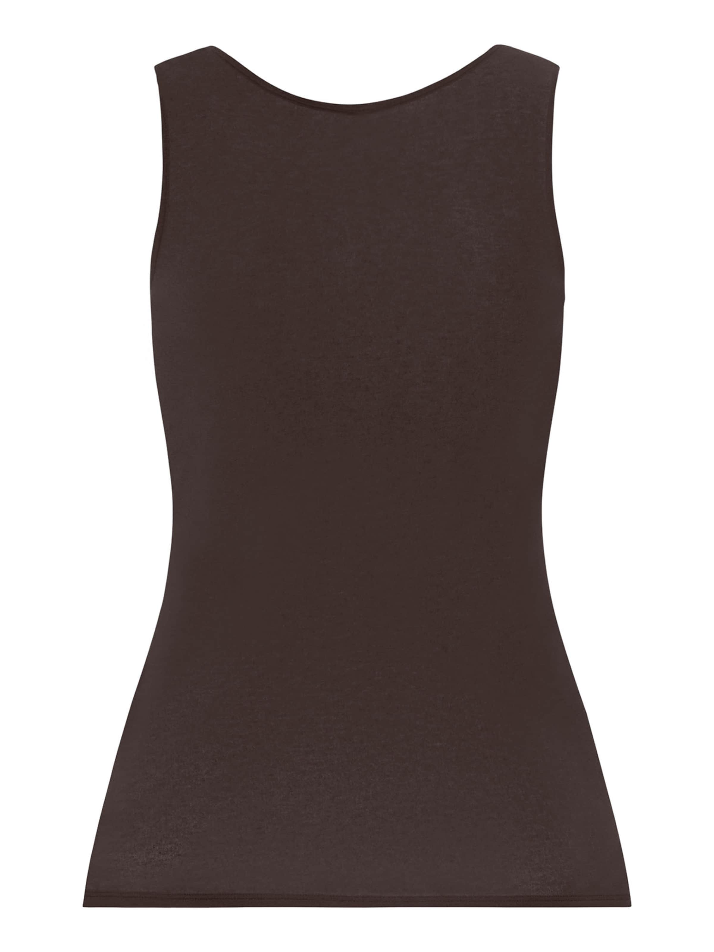 Haut ' Ultralight Wool ' Hanro en marron
