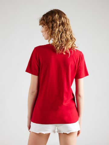 T-shirt HOLLISTER en rouge