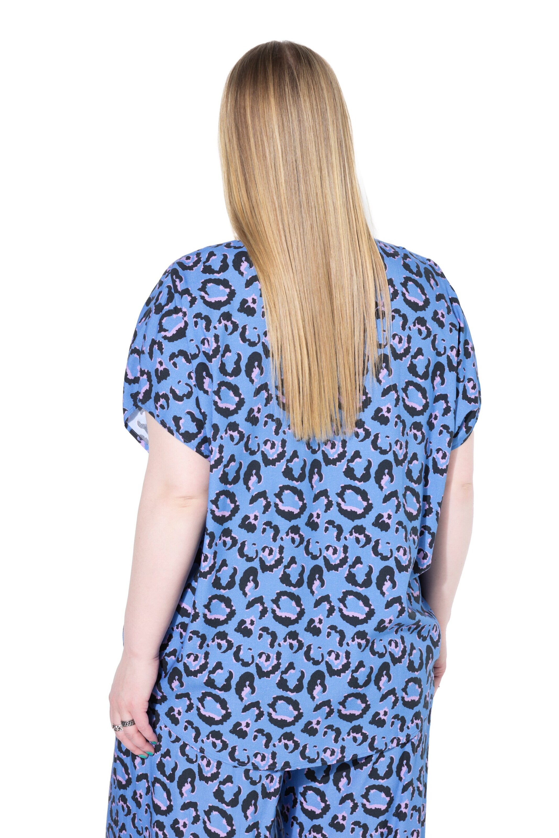 Studio Untold Bluse in Blau