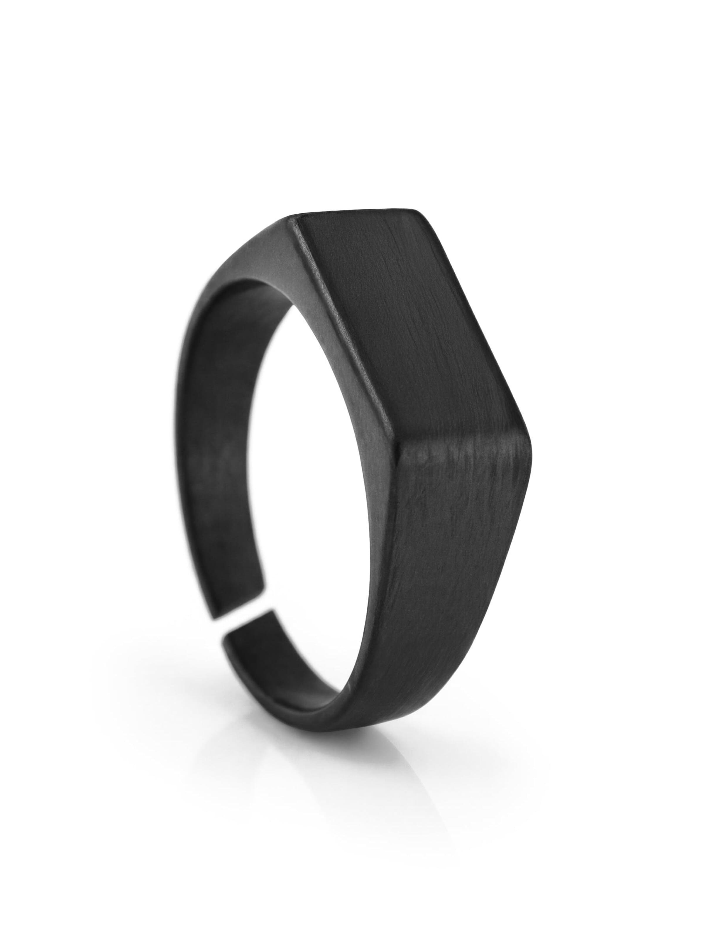 Akitsune Ring 'Fortis'‌‌‌‌‌‌‌‌‌ in Schwarz