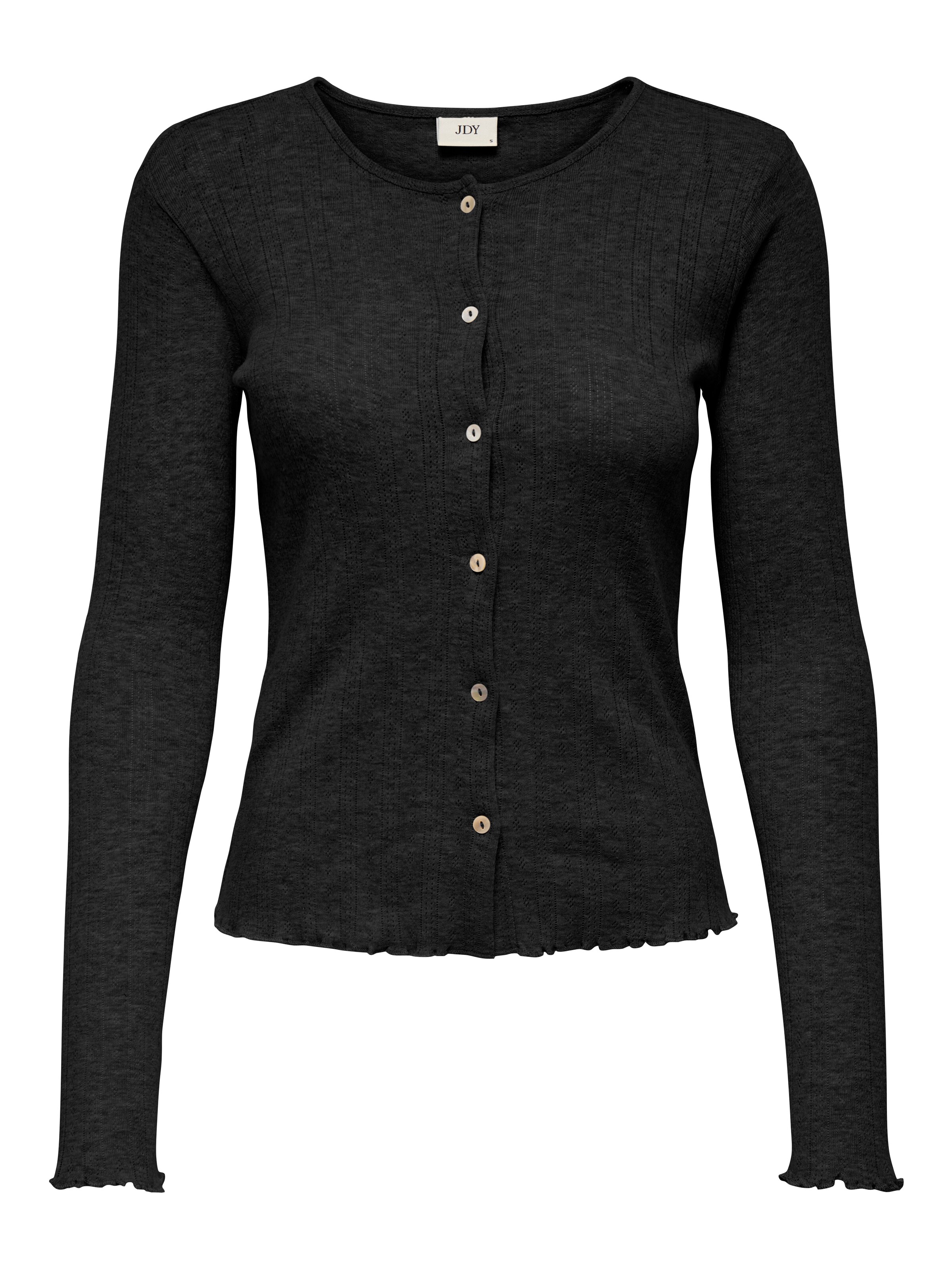 JDY Kardigan 'JDYSalsa' – černá: přední strana