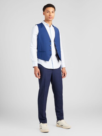 BURTON MENSWEAR LONDON Slim fit Zakelijk overhemd in Blauw