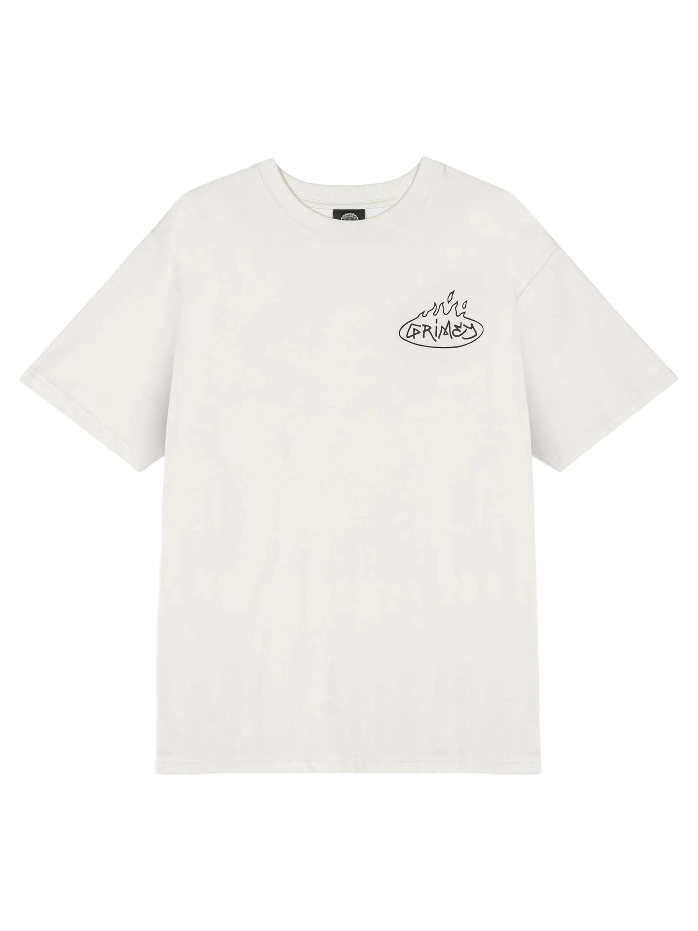 GrimeyMajica 'Camiseta grimey blanca the character classic fit tee' - bijela boja