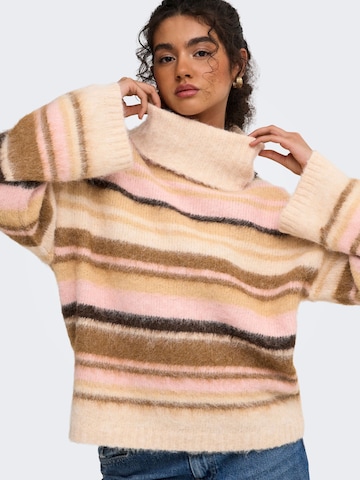 Pull-over 'ONLPERIL' ONLY en beige