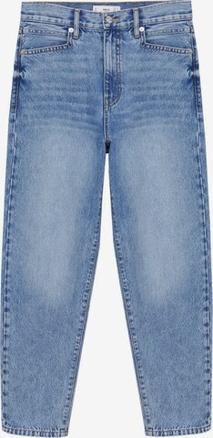 MANGO Tapered Jeans in Blau: predná strana