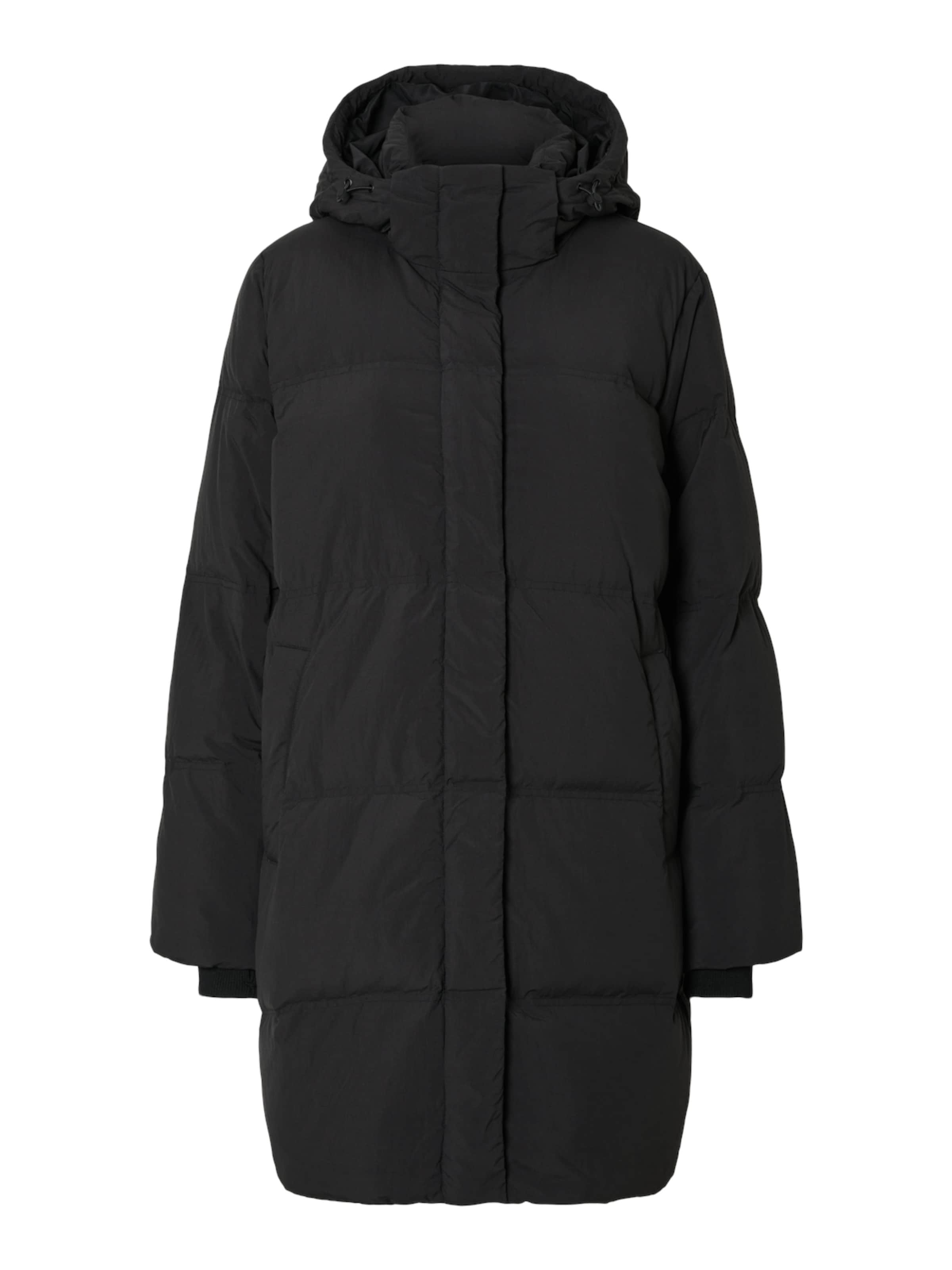 Manteau d’hiver 'Sofie- Rigga' SELECTED en noir : devant