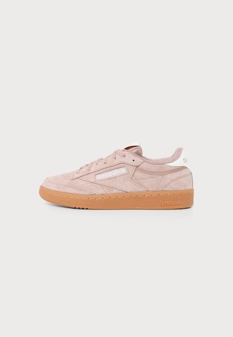 Sneaker low 'CLUB C 85' de la Reebok pe roz: față