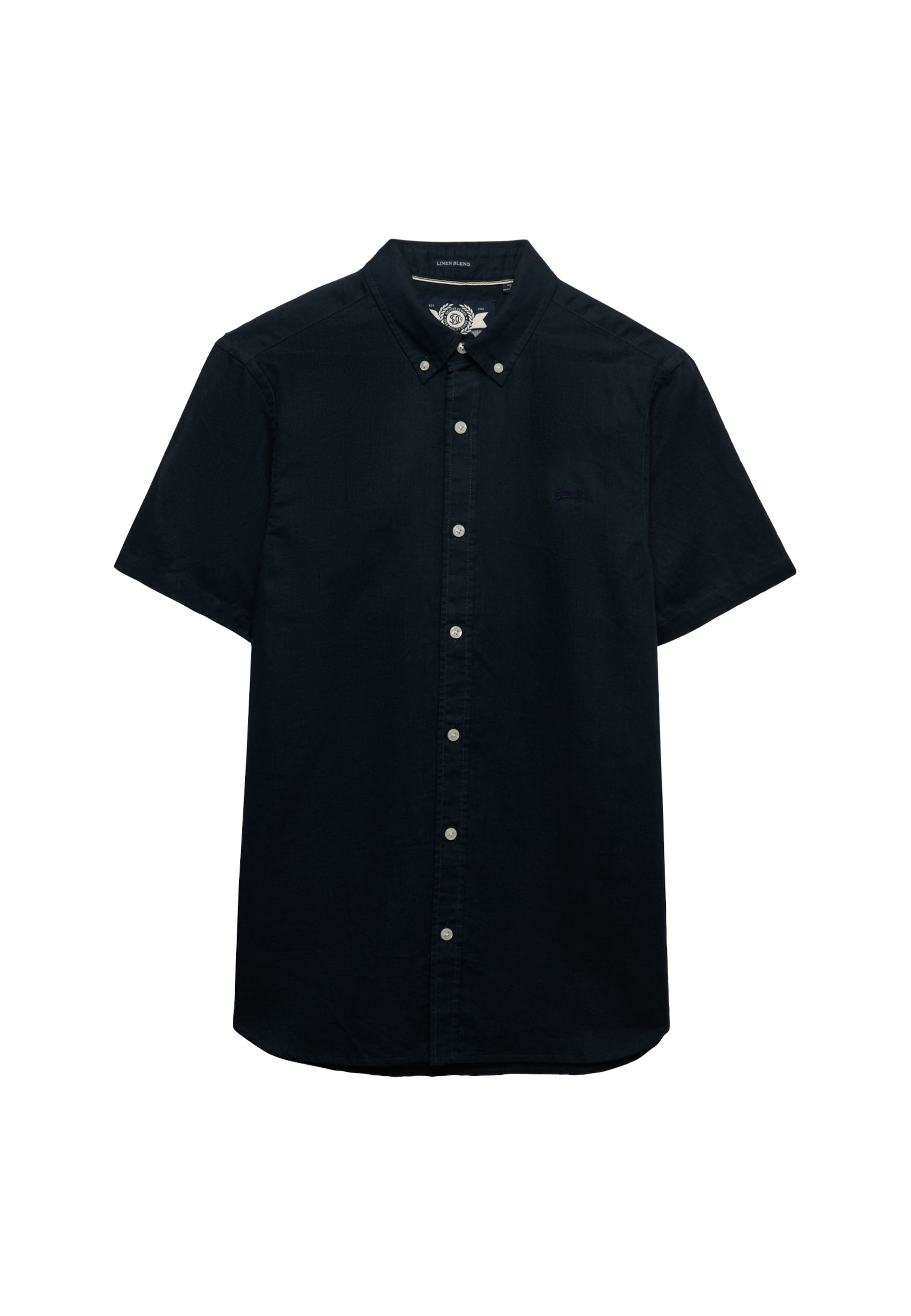 Superdry & Co Comfort Fit Hemd in Blau: Vorderseite