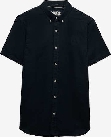 Superdry & Co Comfort Fit Hemd in Blau: Vorderseite