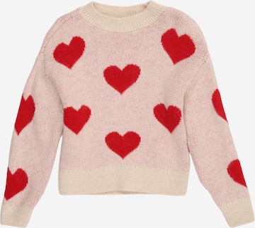 Pull-over 'KMGNAJA' Only Mini en rose : devant