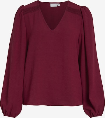 VILA - Médio suporte Blusa 'Surashil' em vermelho: frente