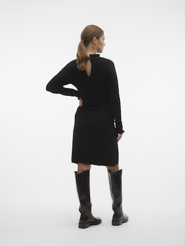 MAMALICIOUS Stickad klänning 'LESLIE NEW JUNE' i svart