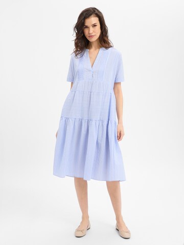 Marie Lund Sommerkleid in Blau: Vorderseite