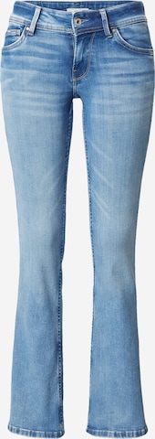 Pepe Jeans Flared Jeans in Blauw: voorkant