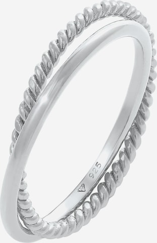 ELLI Ring i silver: framsida