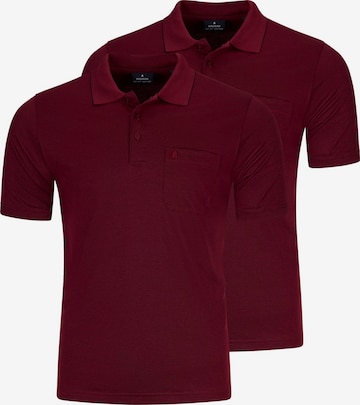 Ragman Shirt 'Basic' in Red: front