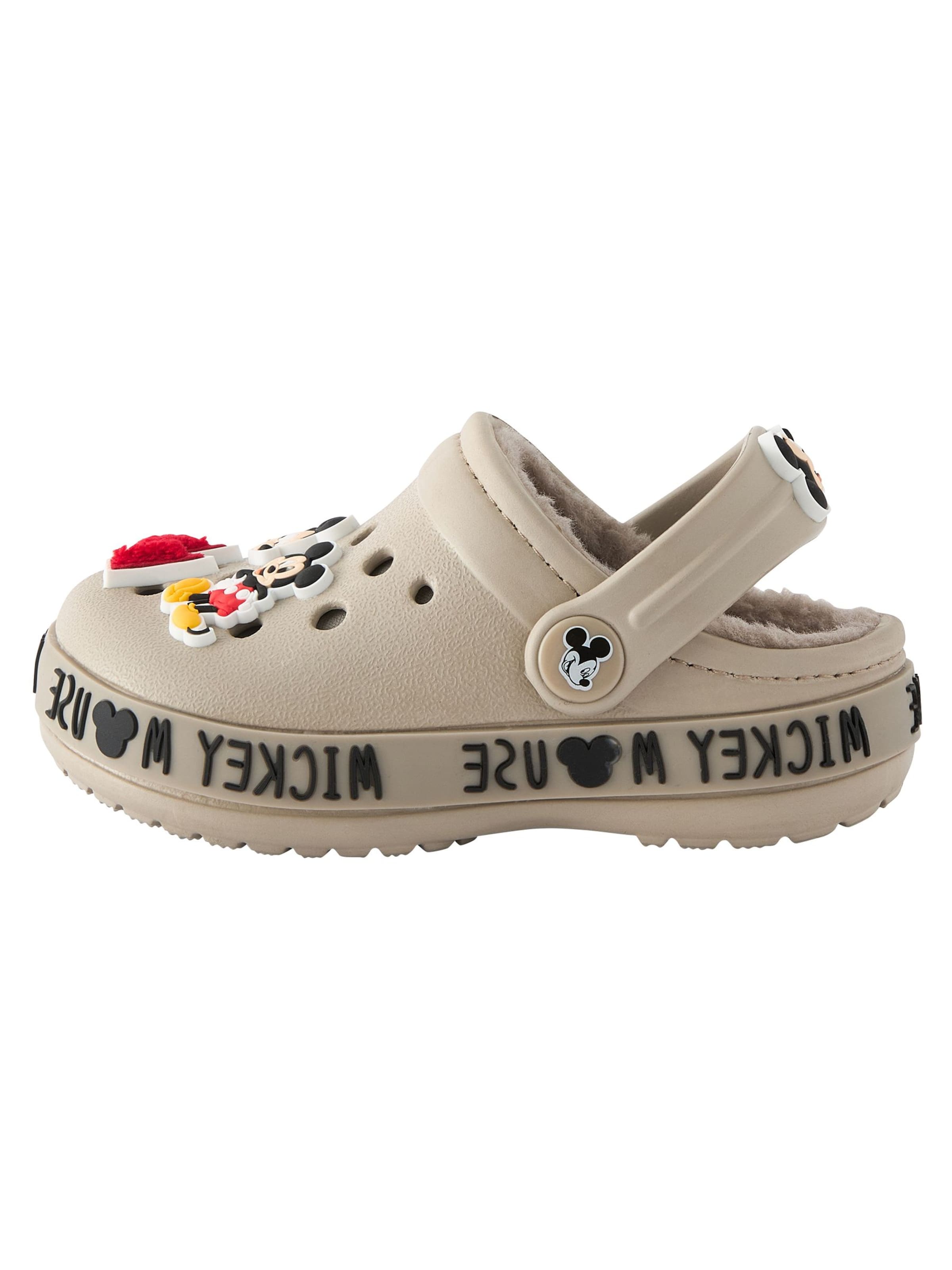 Next Pantofle 'Mickey Mouse' – béžová: přední strana