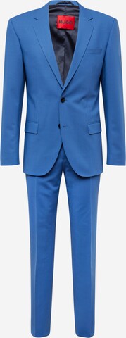 HUGO Regular Kostym 'Henry/Getlin232X' i blå: framsida