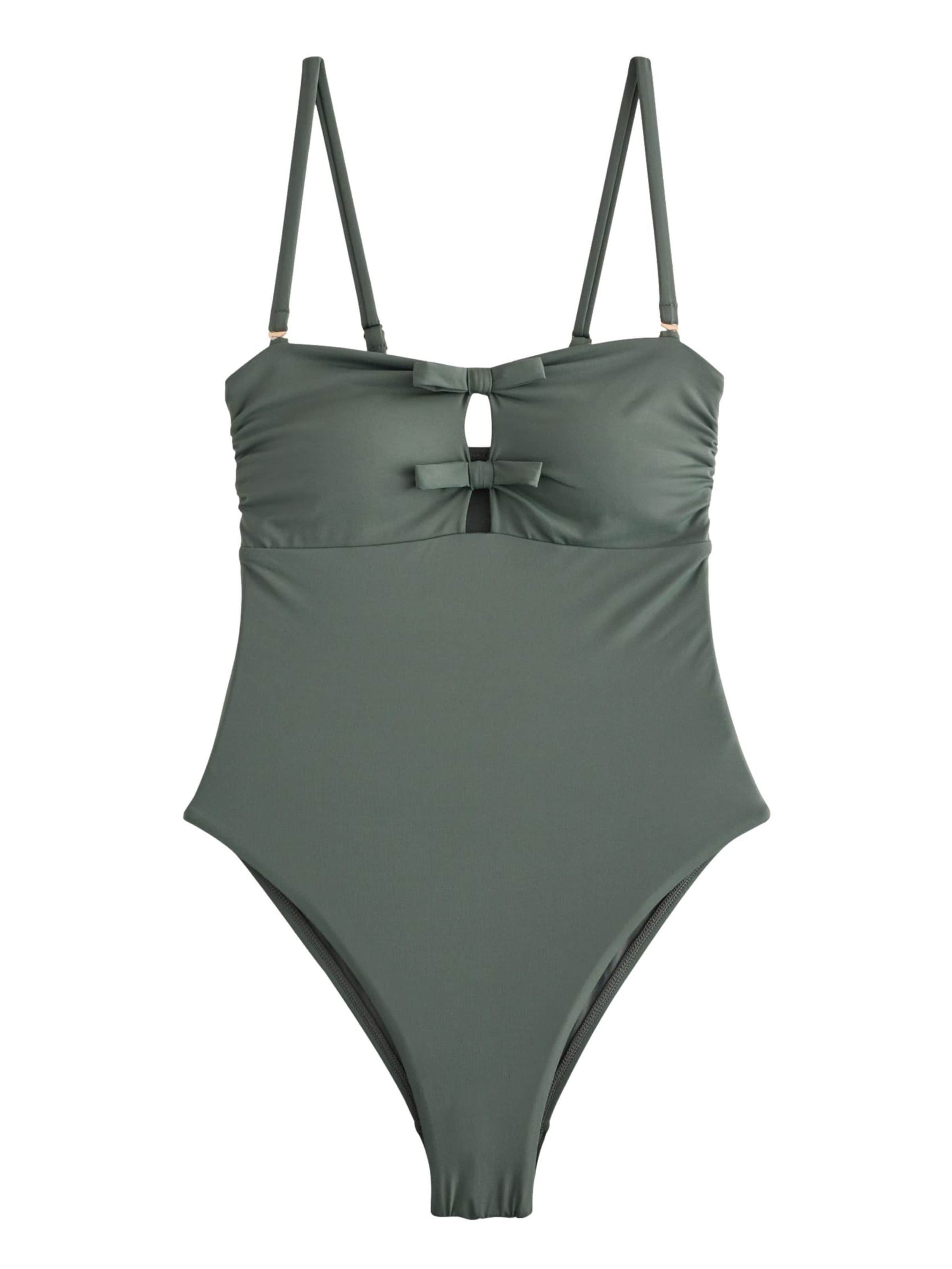 Next Shapingbadeanzug in tanne, Produktansicht